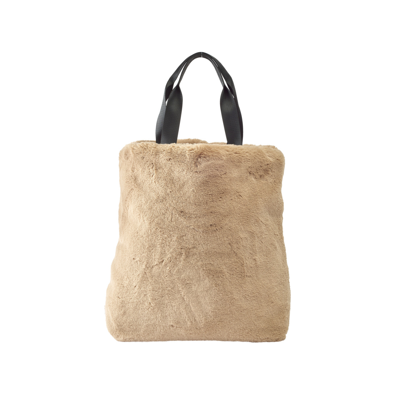 Nitzsche Accessoires Handtasche für Damen mit Plüsch-Außenseite Black Friday