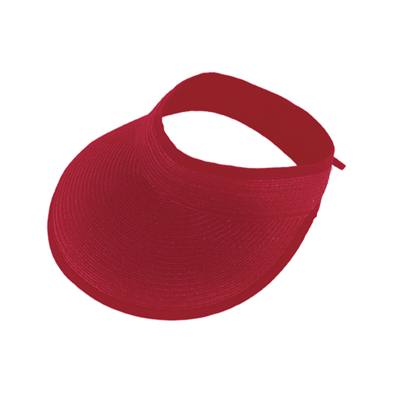 Nitzsche Accessoires Einfarbiger Visor für Damen Sonderangebot der Fabrik