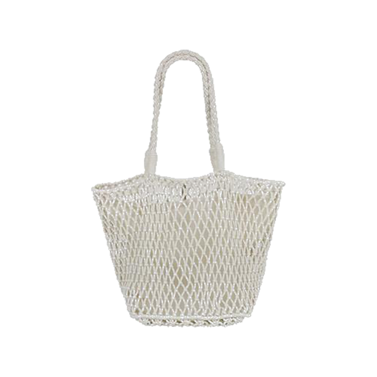 Nitzsche Accessoires Trendige Häkel Netztasche de Luxe Günstiger Verkauf