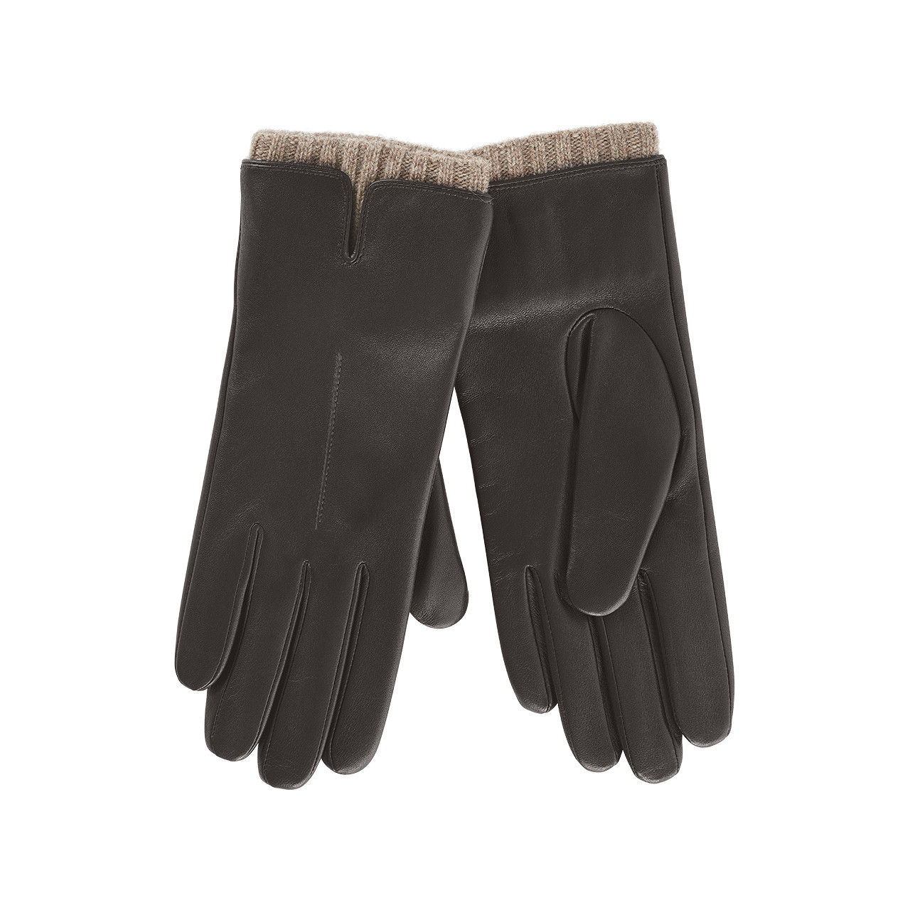 Nitzsche Accessoires Smartphone Glattleder Handschuh für Damen mit Stulpe Online Outlet