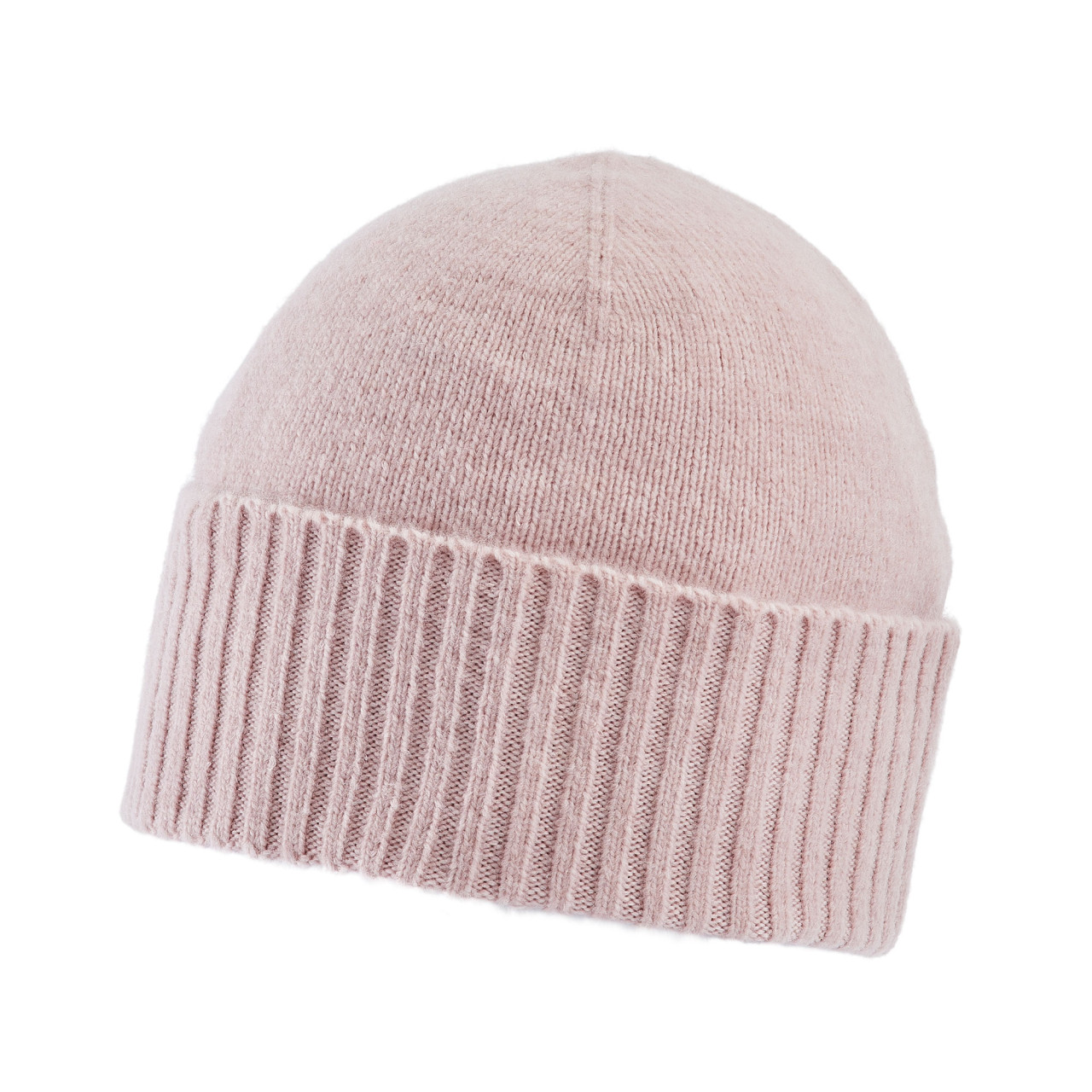 Nitzsche Accessoires Damenstrickmütze in melange Optik mit Umschlag Sonderangebot