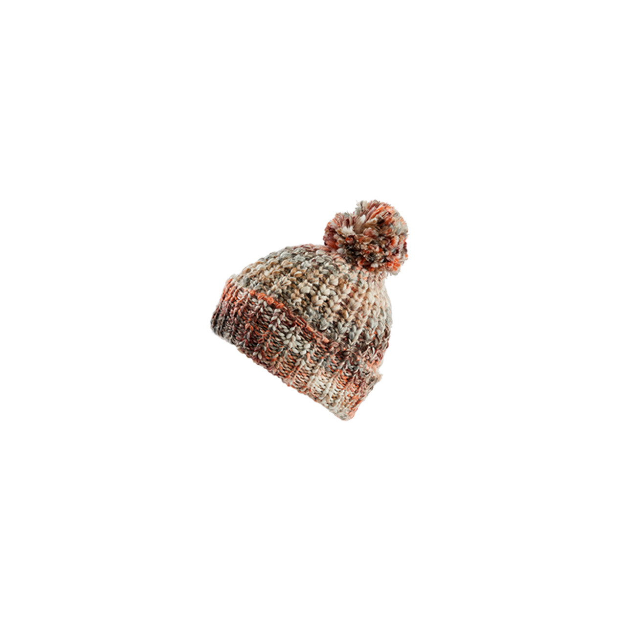 Nitzsche Accessoires Bunte Bommelmütze mit schönem Strickmuster Preisnachlass