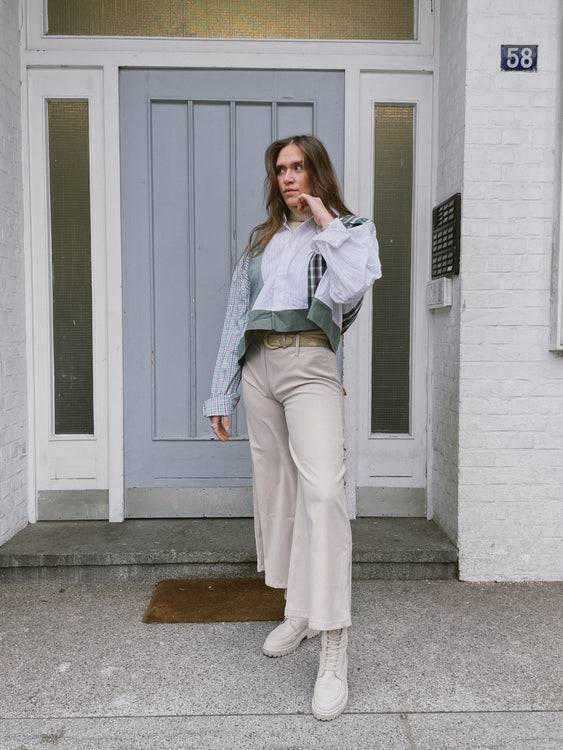 Nonoi Studio Blouson // Salbeigrün // Onesize Super Sparpreis