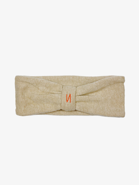 Nonoi Studio STIRNBAND "ZUGSPITZE" BEIGE // KASCHMIR Hotsell