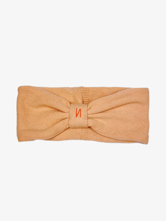 Nonoi Studio STIRNBAND "AMAZONAS" ORANGE // KASCHMIR