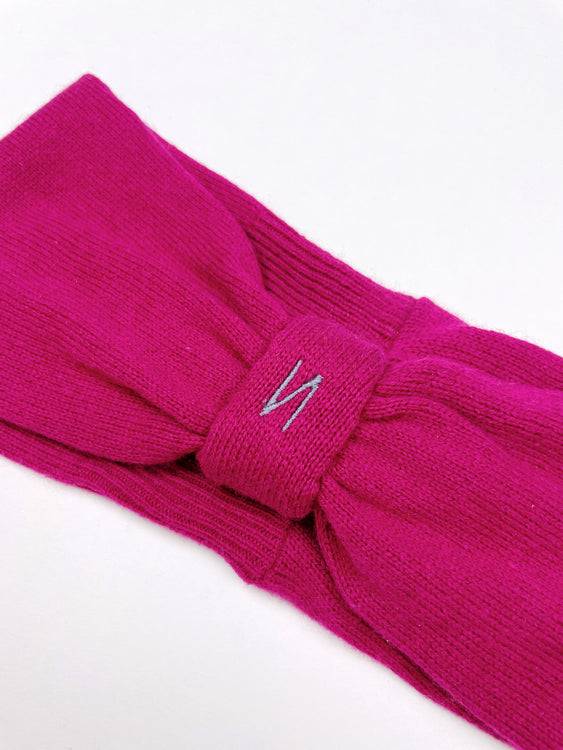 Nonoi Studio Stirnband "ANETO" MAGENTA // KASCHMIR Weihnachtsangebot