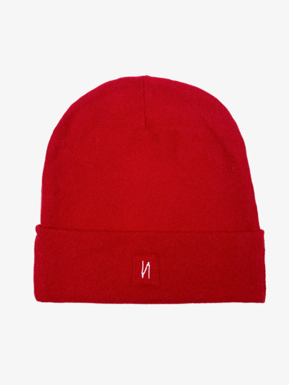 Nonoi Studio ROTE MÜTZE "PARIS" AUS KASCHMIR // UNISEX