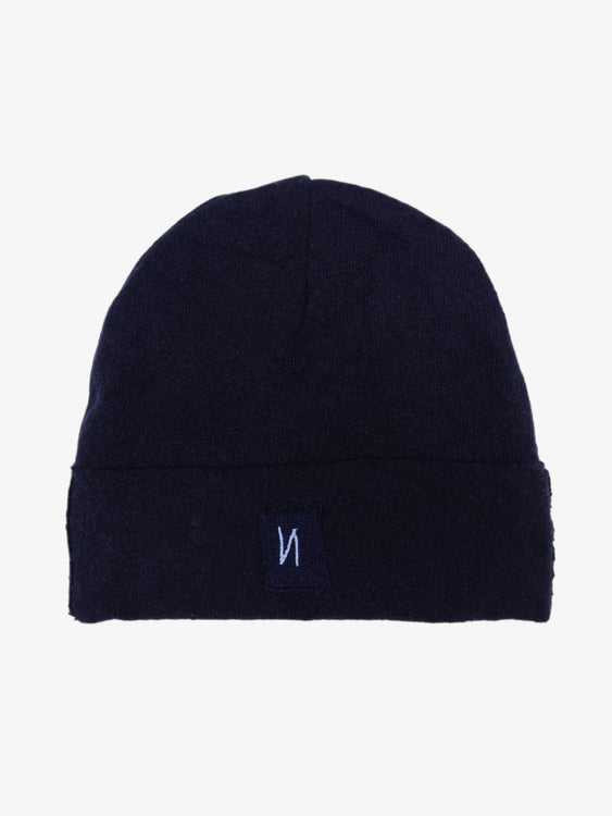 Nonoi Studio DUNKELBLAU MÜTZE "HANOI" AUS WOLLE // UNISEX