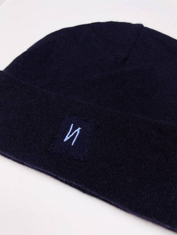 Nonoi Studio DUNKELBLAU MÜTZE "HANOI" AUS WOLLE // UNISEX Online Outlet