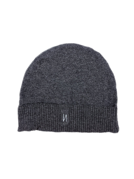 Nonoi Studio MÜTZE GRAU "TOKYO" AUS KASCHMIR // UNISEX Zeitlich begrenztes Angebot