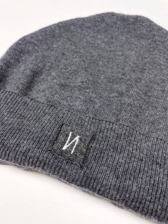 Nonoi Studio MÜTZE GRAU "ATULA" AUS WOLLE // UNISEX Exklusive Angebote