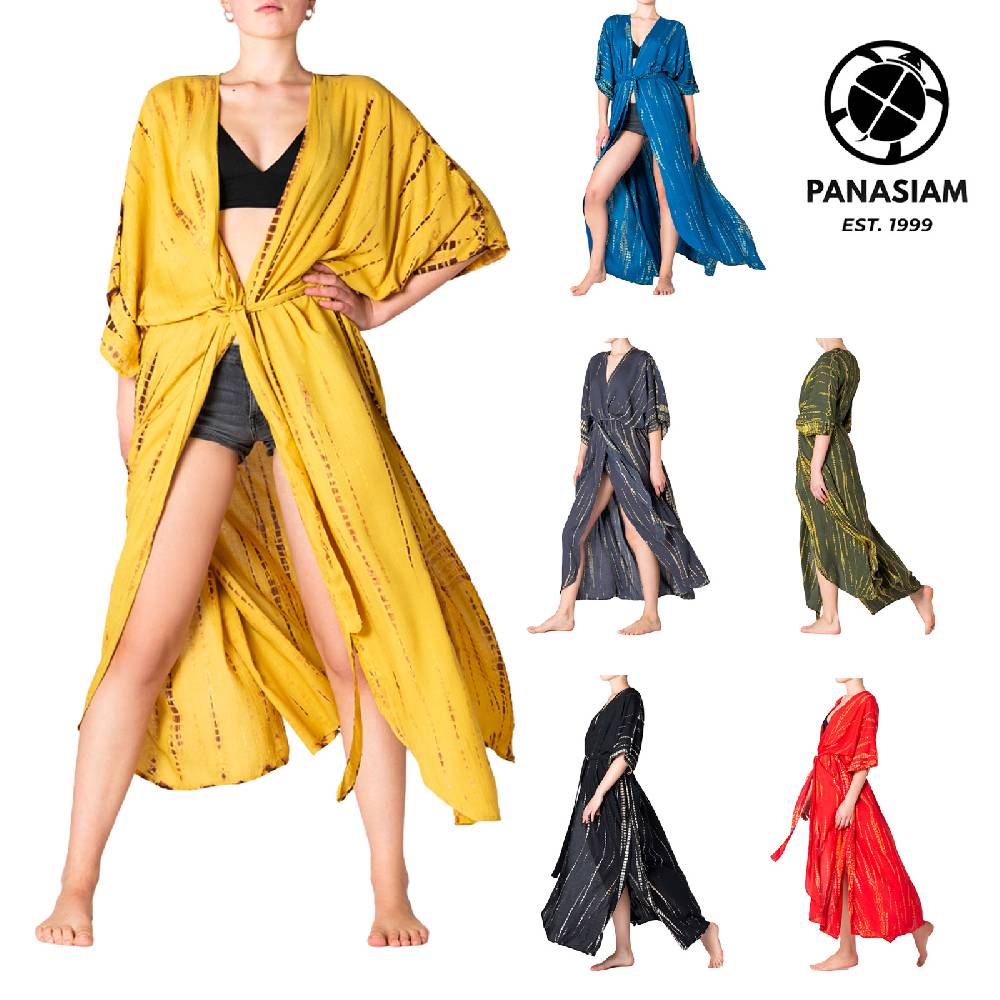 Panasiam Tie-Dye Kimono Bis zu 65% Rabatt