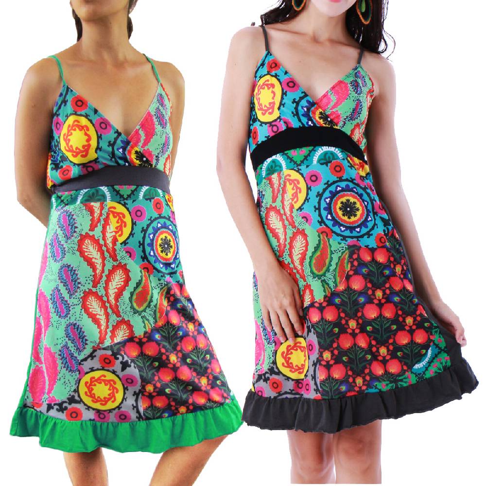 Panasiam Sommerkleid Hippieherz Fabrikladen