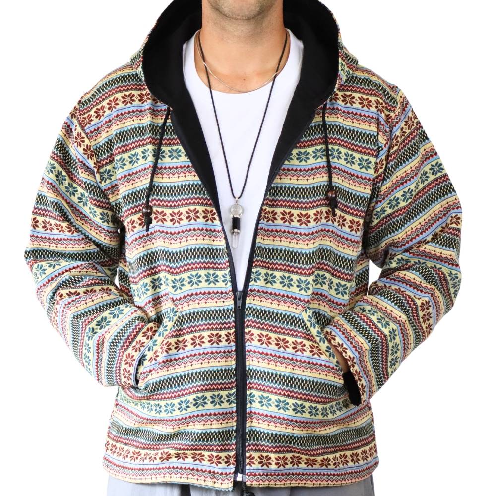 Panasiam Jacke Webmuster Ethno