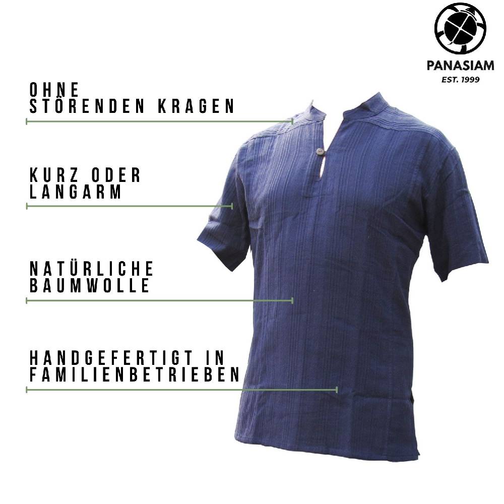 Panasiam Fischerhemd Klassik | Kurzarm Fabrik Onlineshop