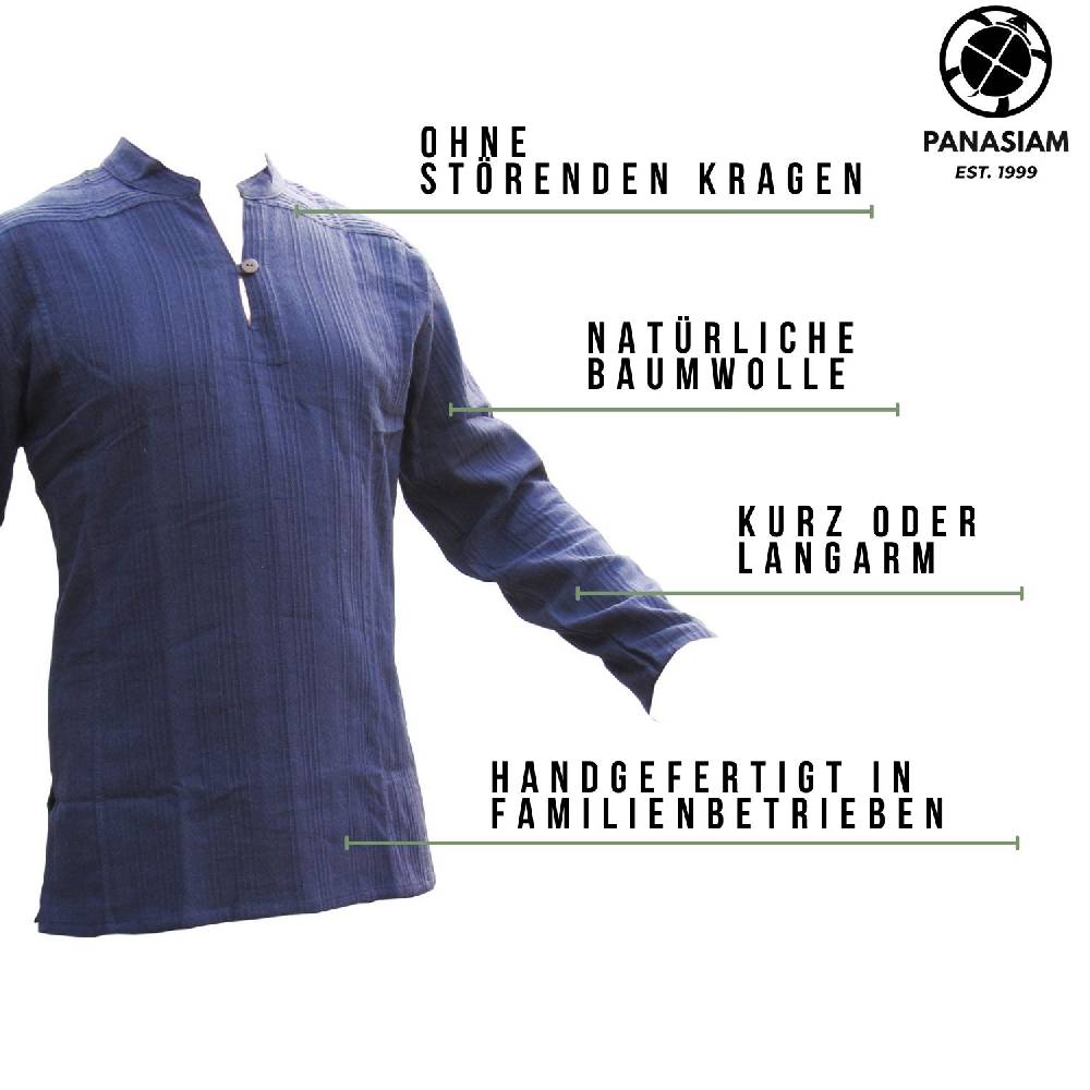 Panasiam Fischerhemd Klassik | Langarm Versandkostenfrei