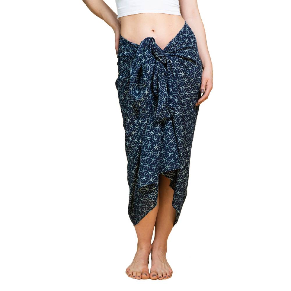 Panasiam Sarong Baumwolle Indigo Heißer Verkauf