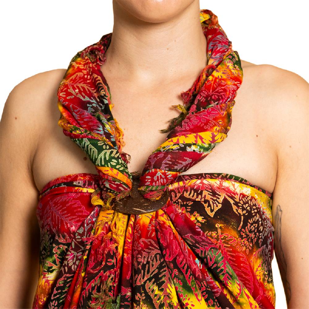 Panasiam Sarong Wachsbatik bunttöne Große Rabatte