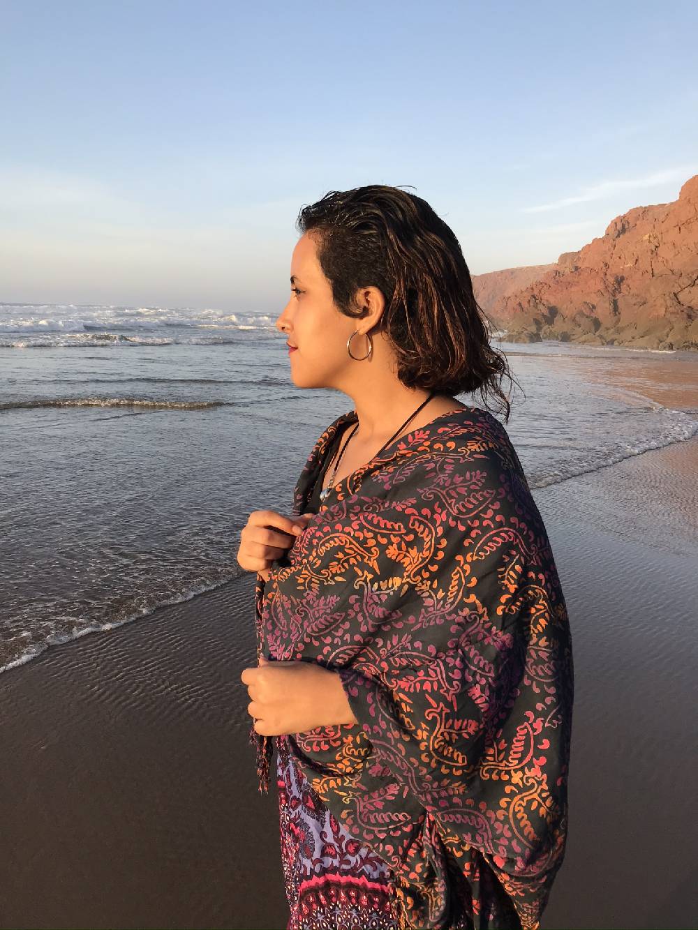 Panasiam Sarong Wachsbatik dunkle Designs Räumungsverkauf