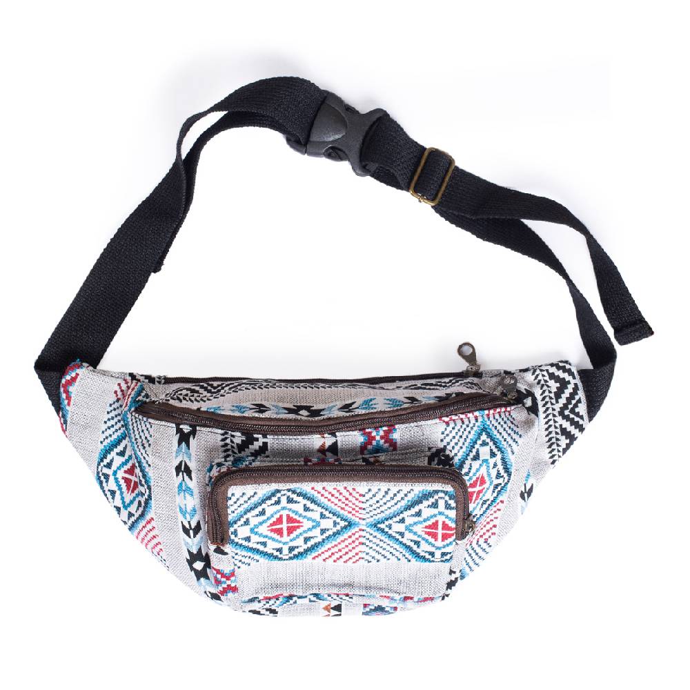 Panasiam Gürteltasche Webmuster Riesige Ersparnisse