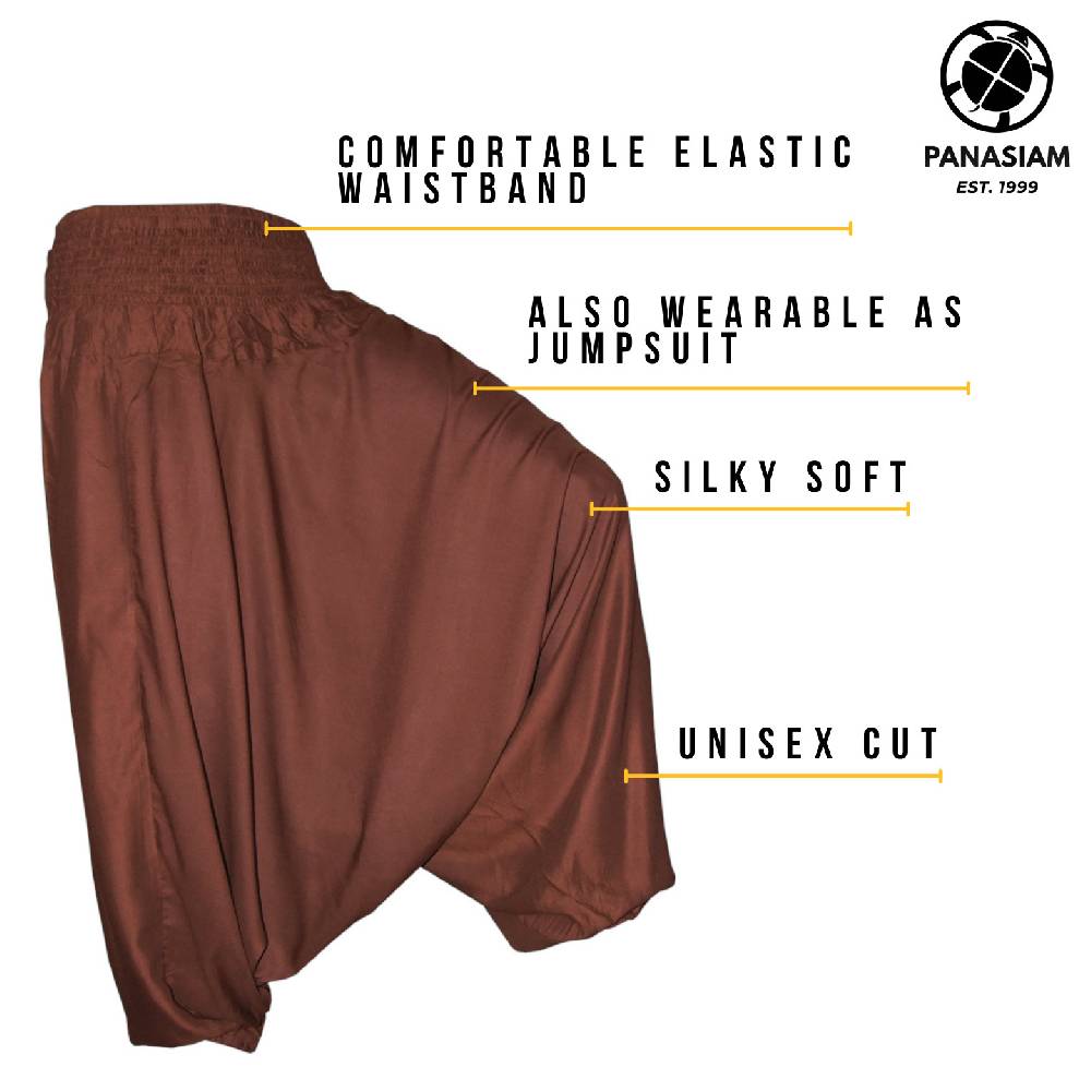 Panasiam Aladinhose Einfarbig Bis zu 60% Rabatt