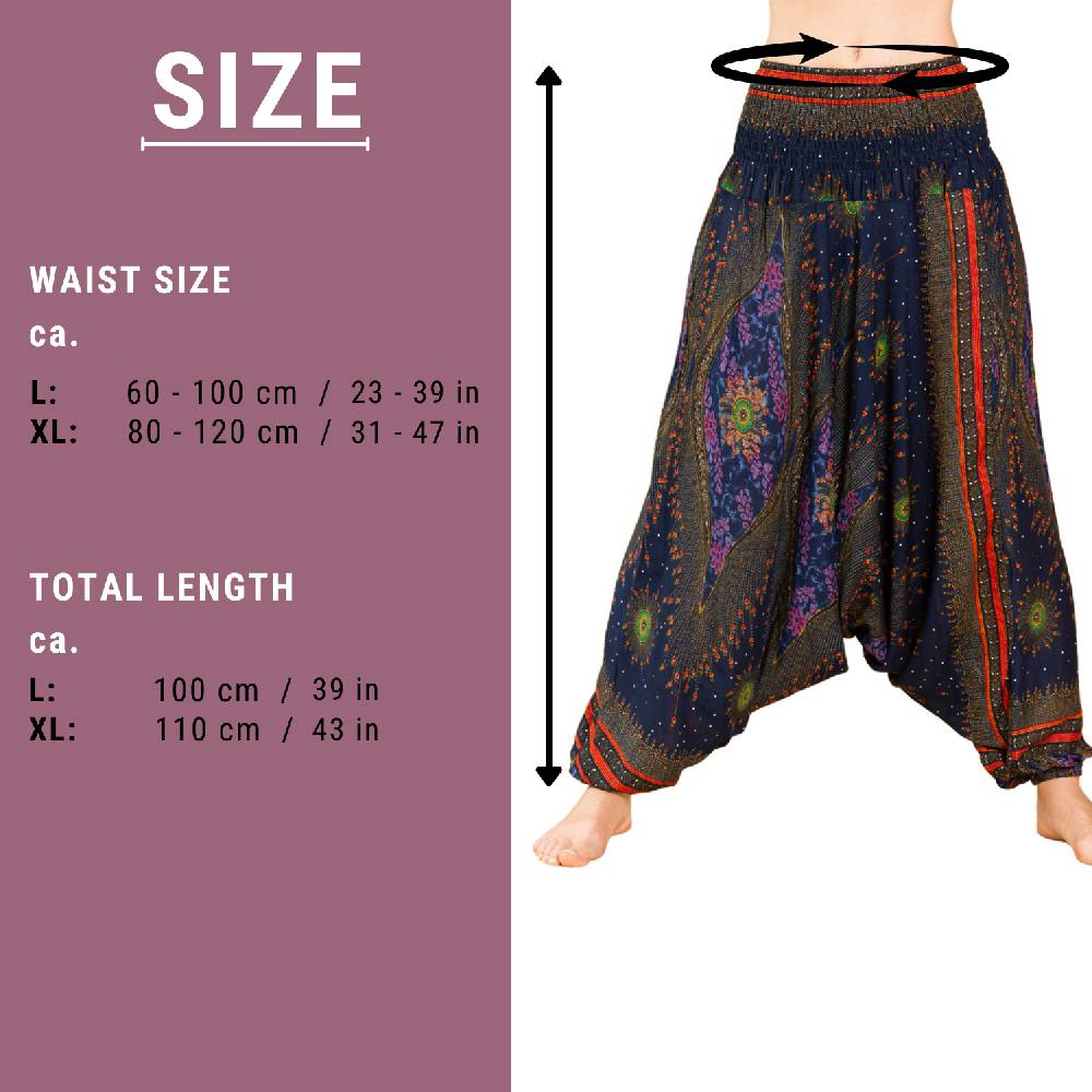 Panasiam Aladinhose Peacock Nur noch ein Tag übrig