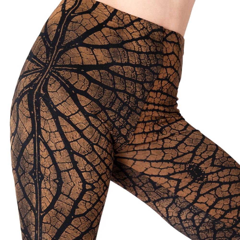 Panasiam Batik Leggings Blattmuster Clearance-Verkauf