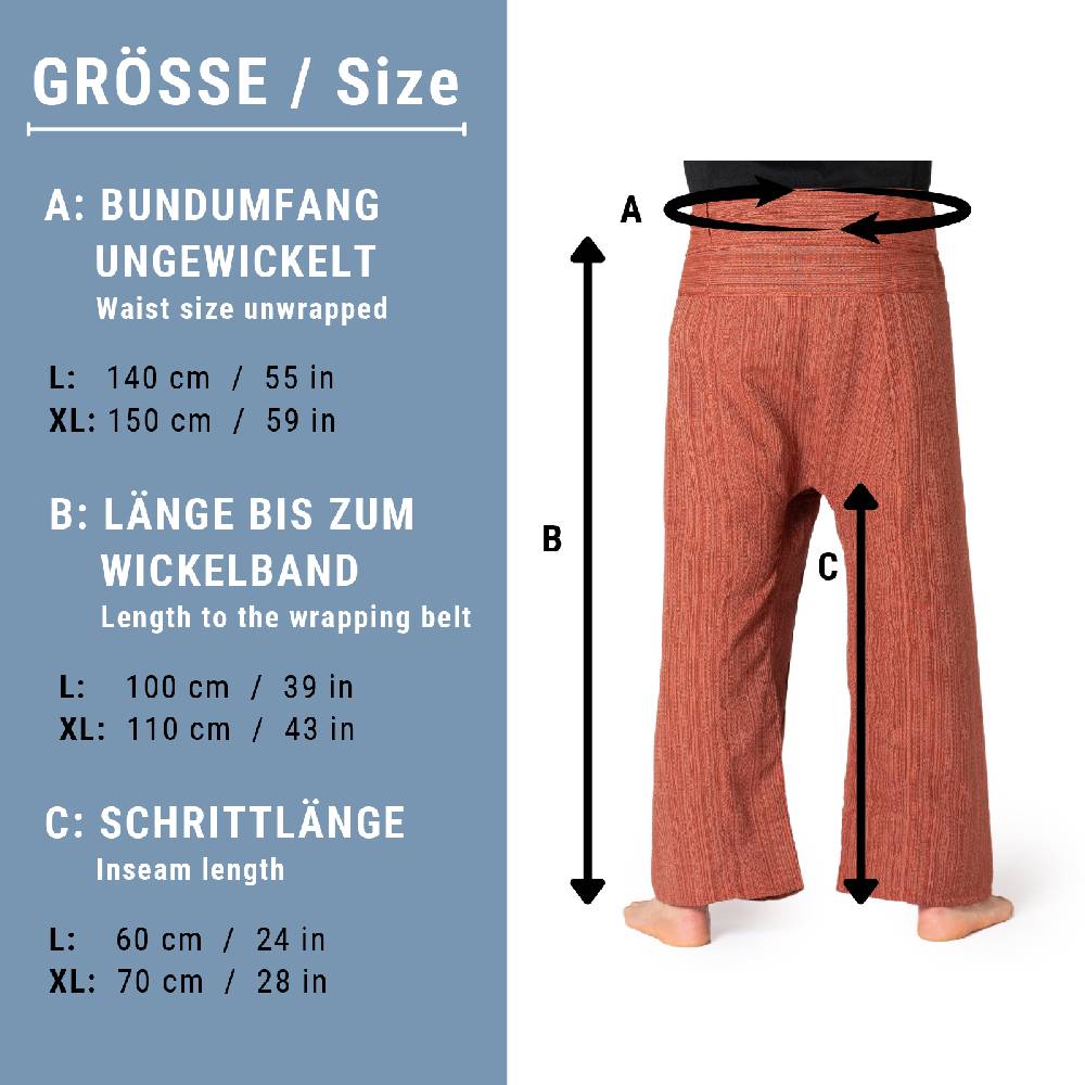 Panasiam Thai Fischerhose Lini Kostenloser Versand international