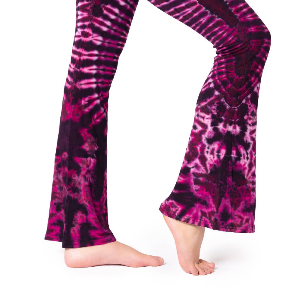 Panasiam Batik Leggings mit Schlag Lagerräumung