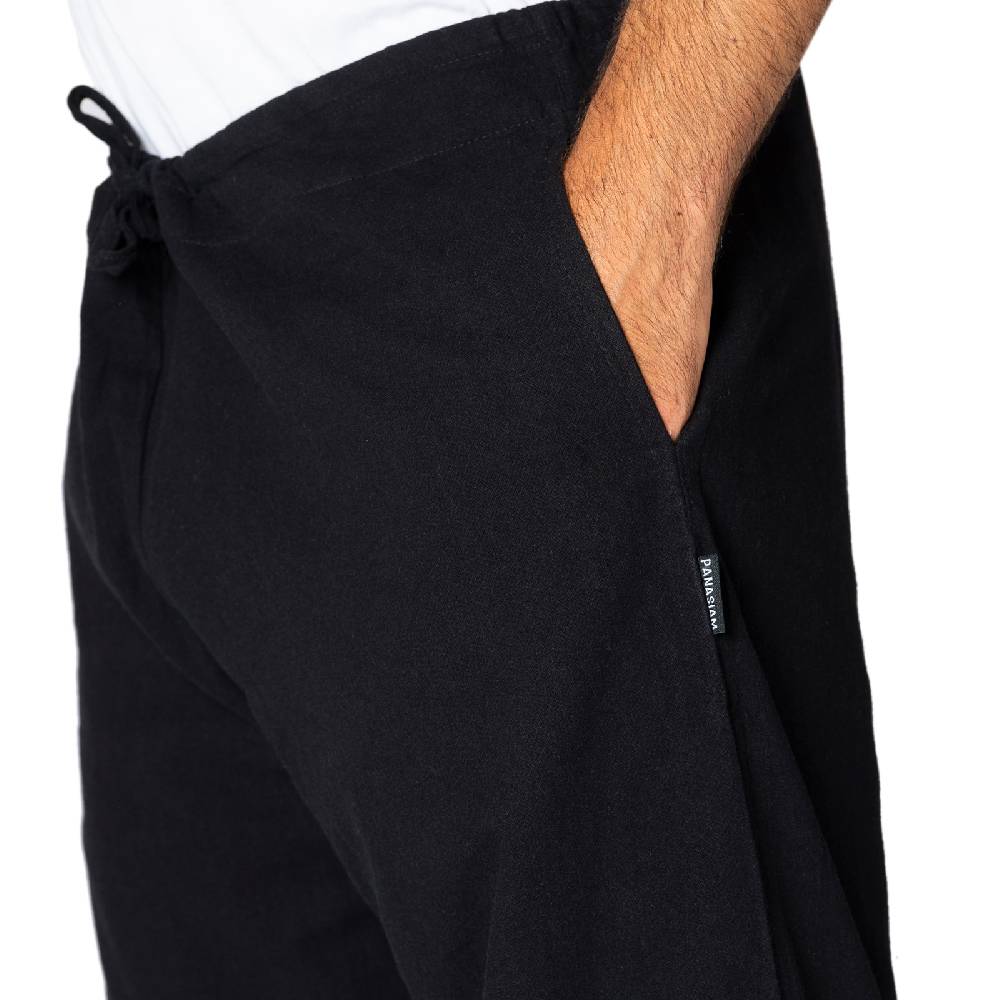 Panasiam Stoffhose aus feiner Baumwolle Zeitlich begrenztes Angebot