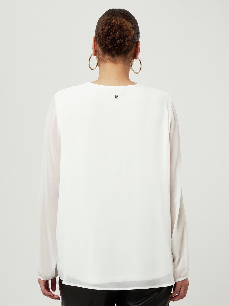 frapp Bluse mit V-Ausschnitt Nur noch ein Tag übrig
