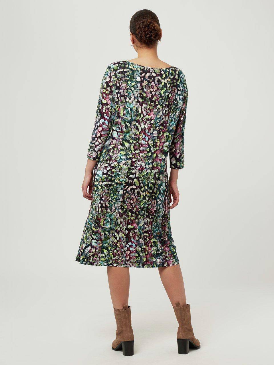 Anna Aura Jersey-Kleid mit Rundhals-Ausschnitt Online Outlet