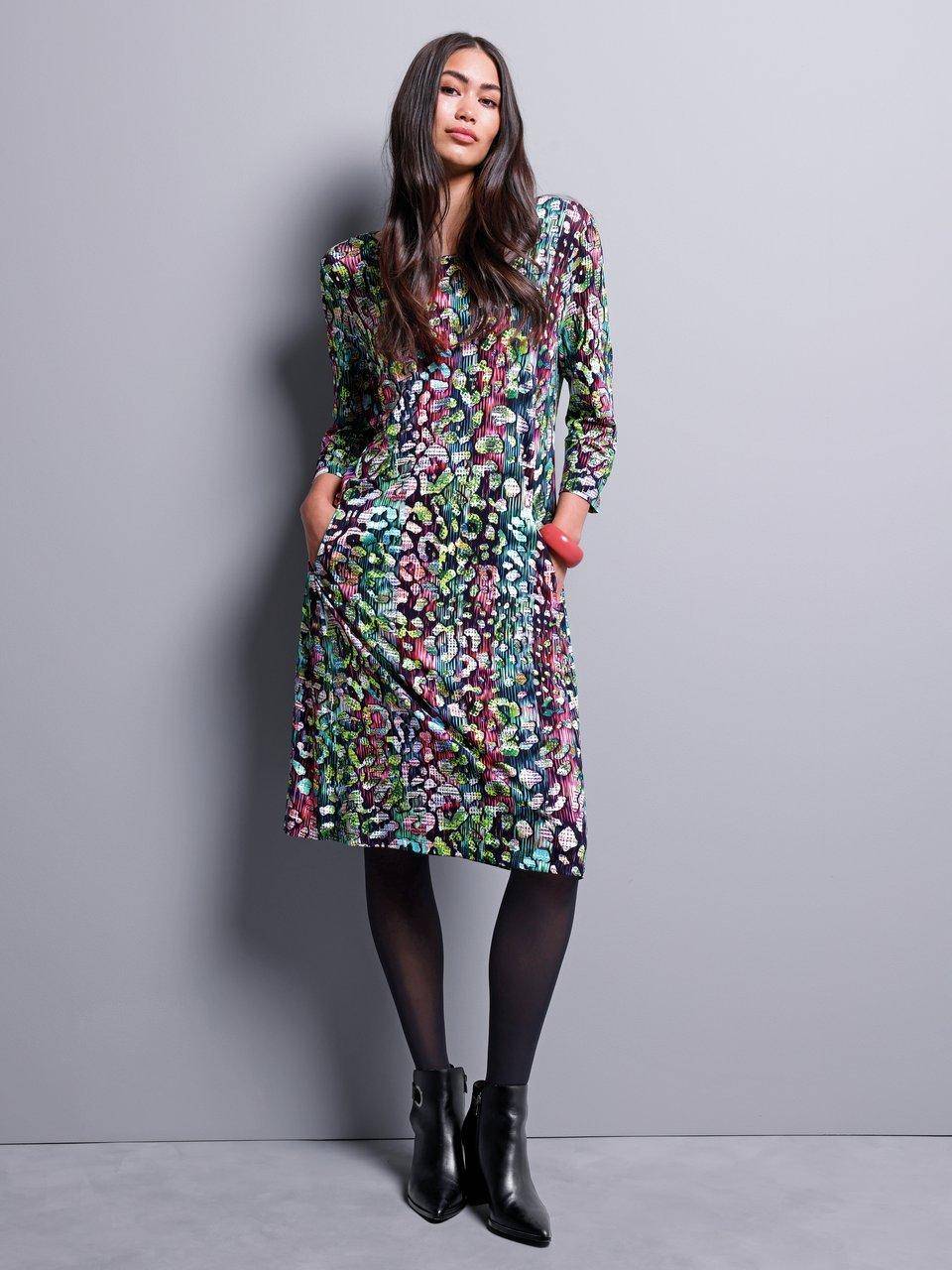 Anna Aura Jersey-Kleid mit Rundhals-Ausschnitt Online Outlet
