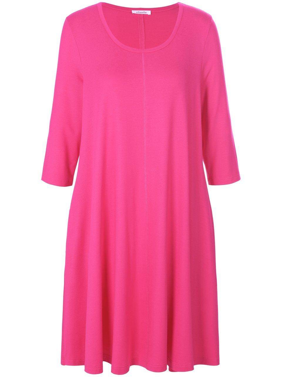 Efixelle Jersey-Kleid mit 3/4-Arm Tiefpreis
