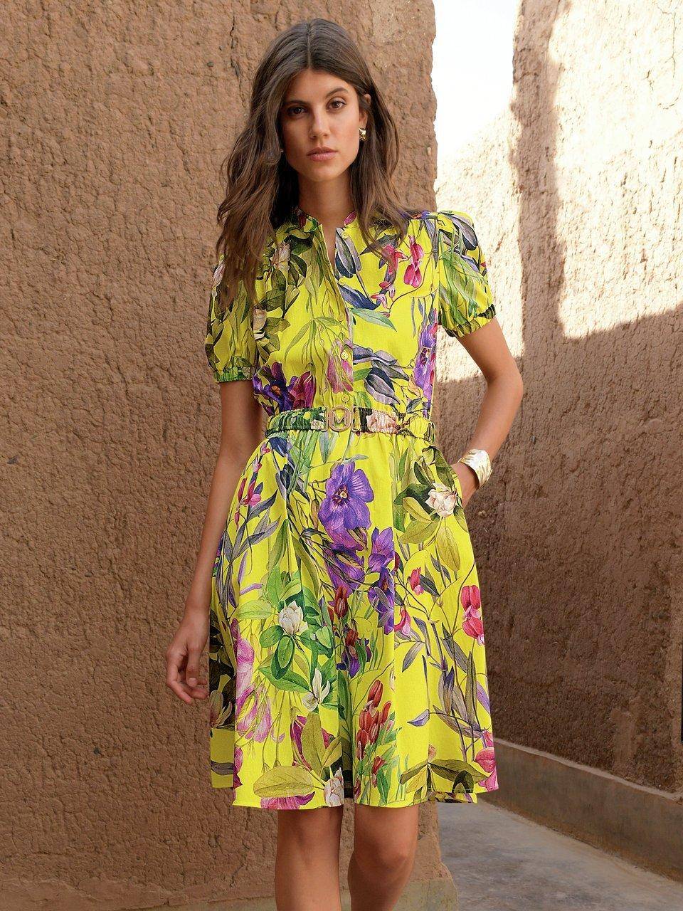 Marcel Ostertag Kleid mit 1/2-Arm Outlet