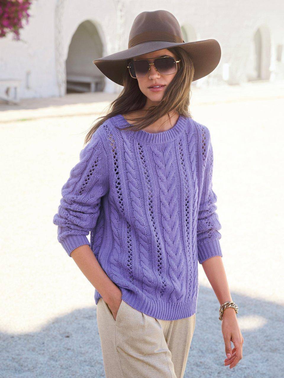 Fadenmeister Berlin Pullover mit U-Boot-Ausschnitt Bestseller