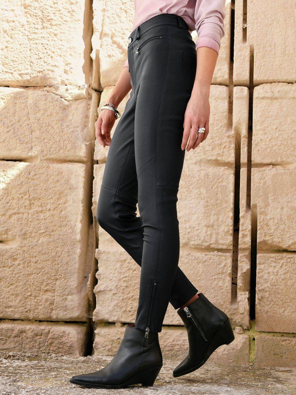 Andjel Knöchellange „High Waist“-Lederhose Letzte 3 Tage