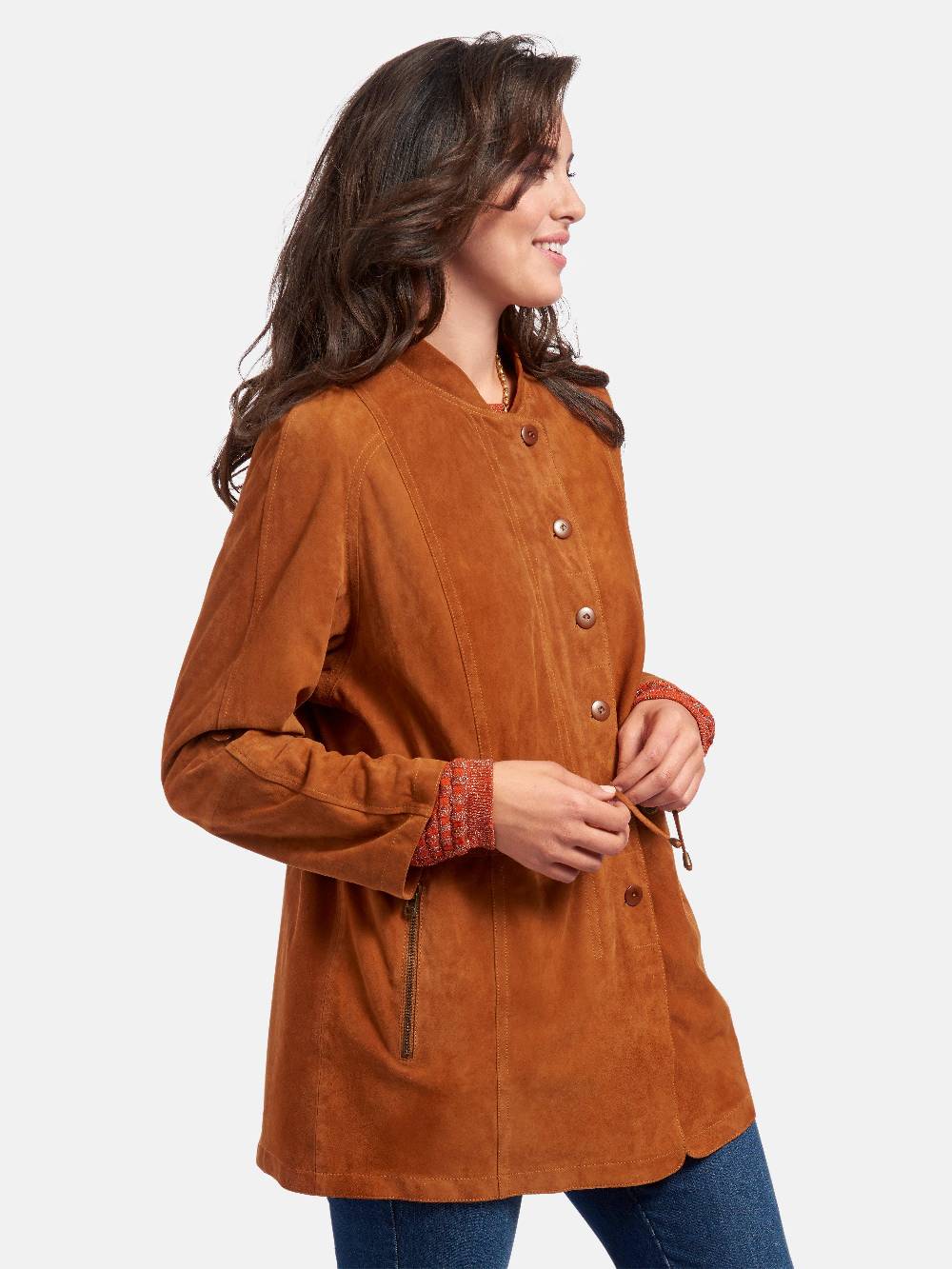 Emilia Lay Lederparka Discount Store für neue Produkte
