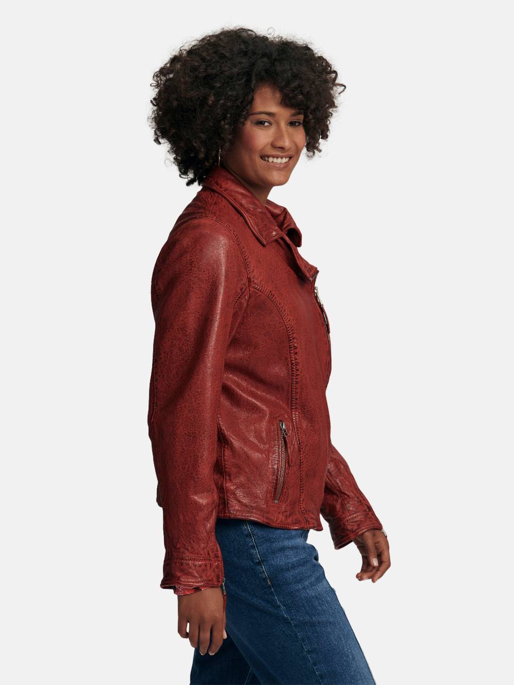 Emilia Lay Lederjacke Riesige Rabatte