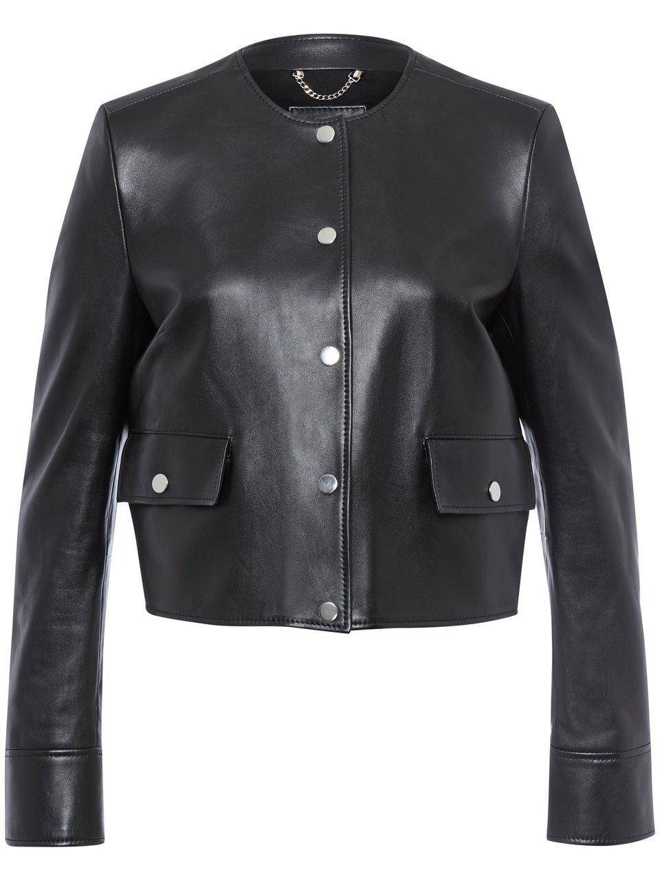 BOSS Lederjacke Speichern exportieren