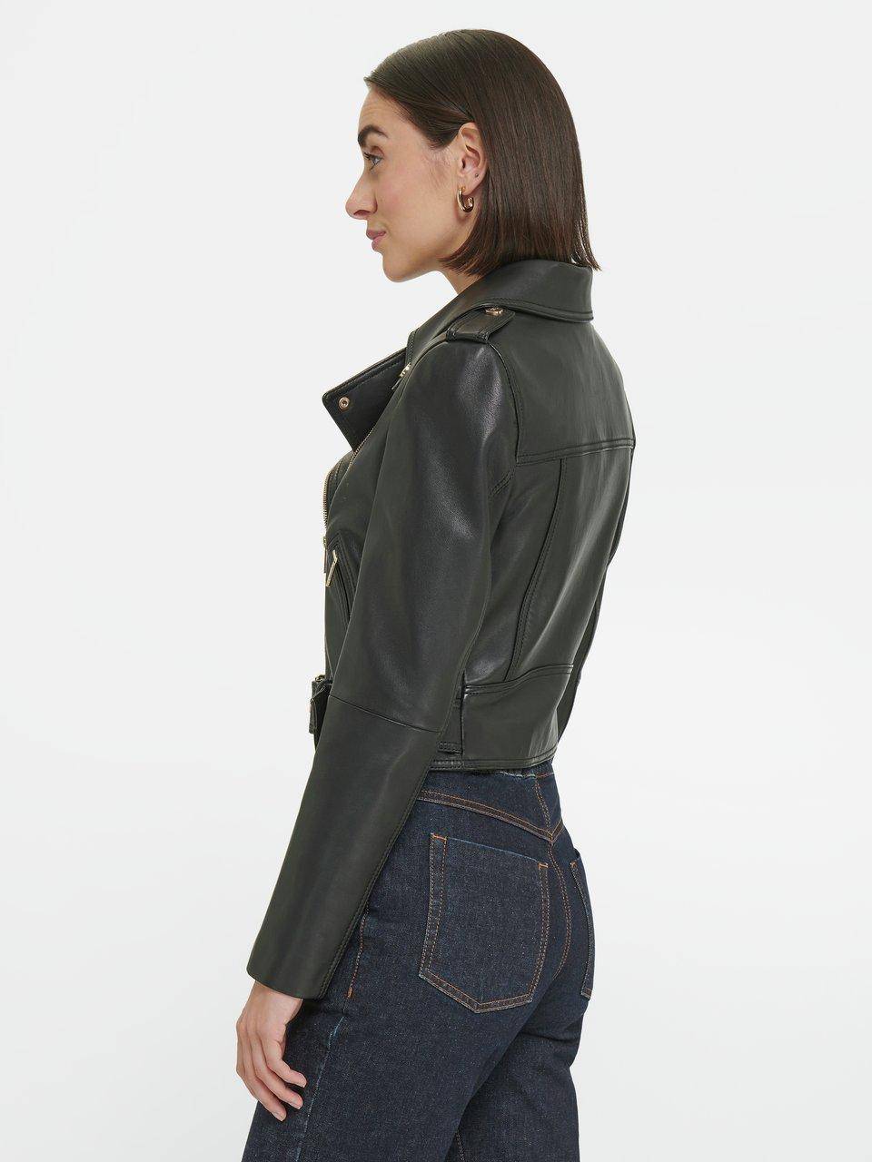 Luisa Spagnoli Lederjacke Outlet