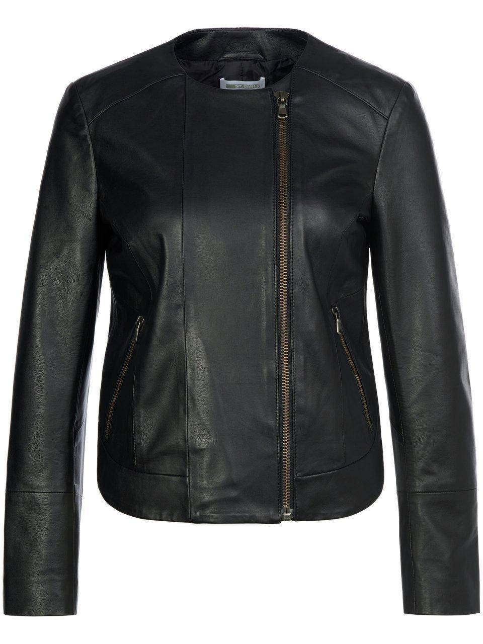 St. Emile Lederjacke im Angebot