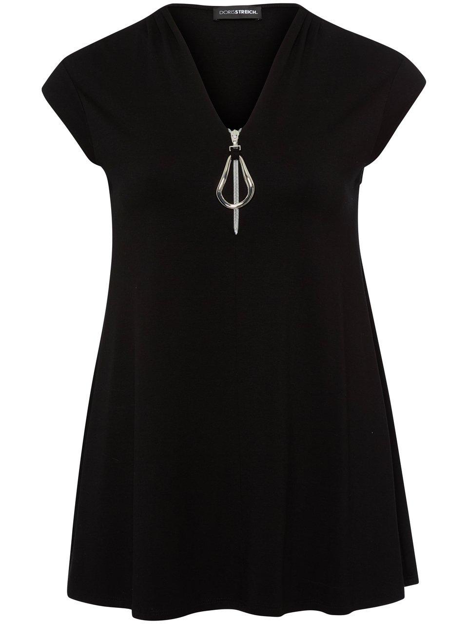 Doris Streich Long-Shirt mit tiefem V-Ausschnitt Sonderangebote