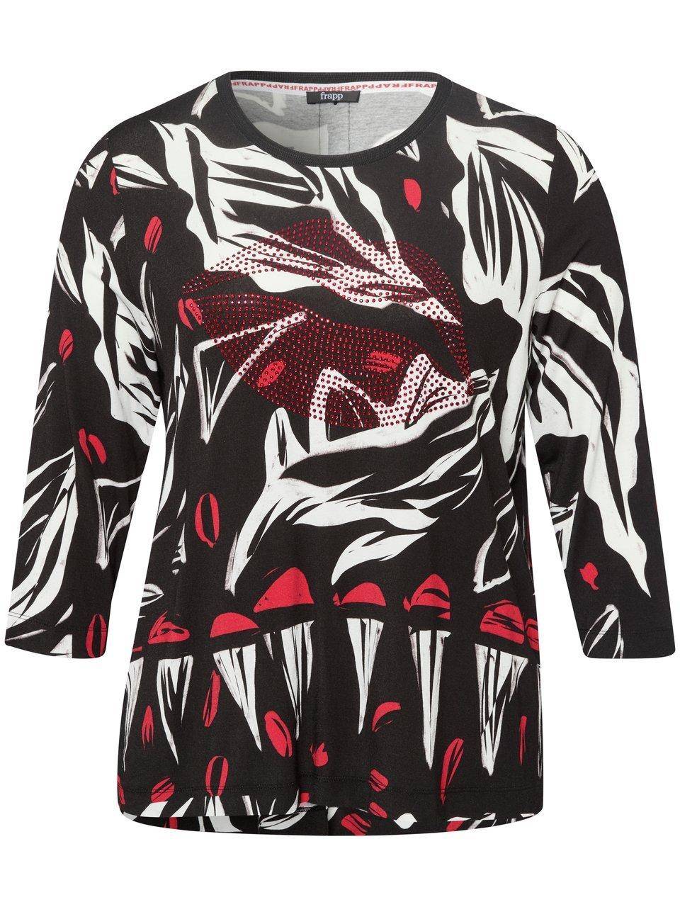 frapp Rundhals-Shirt mit 3/4-Arm Letzter Tag