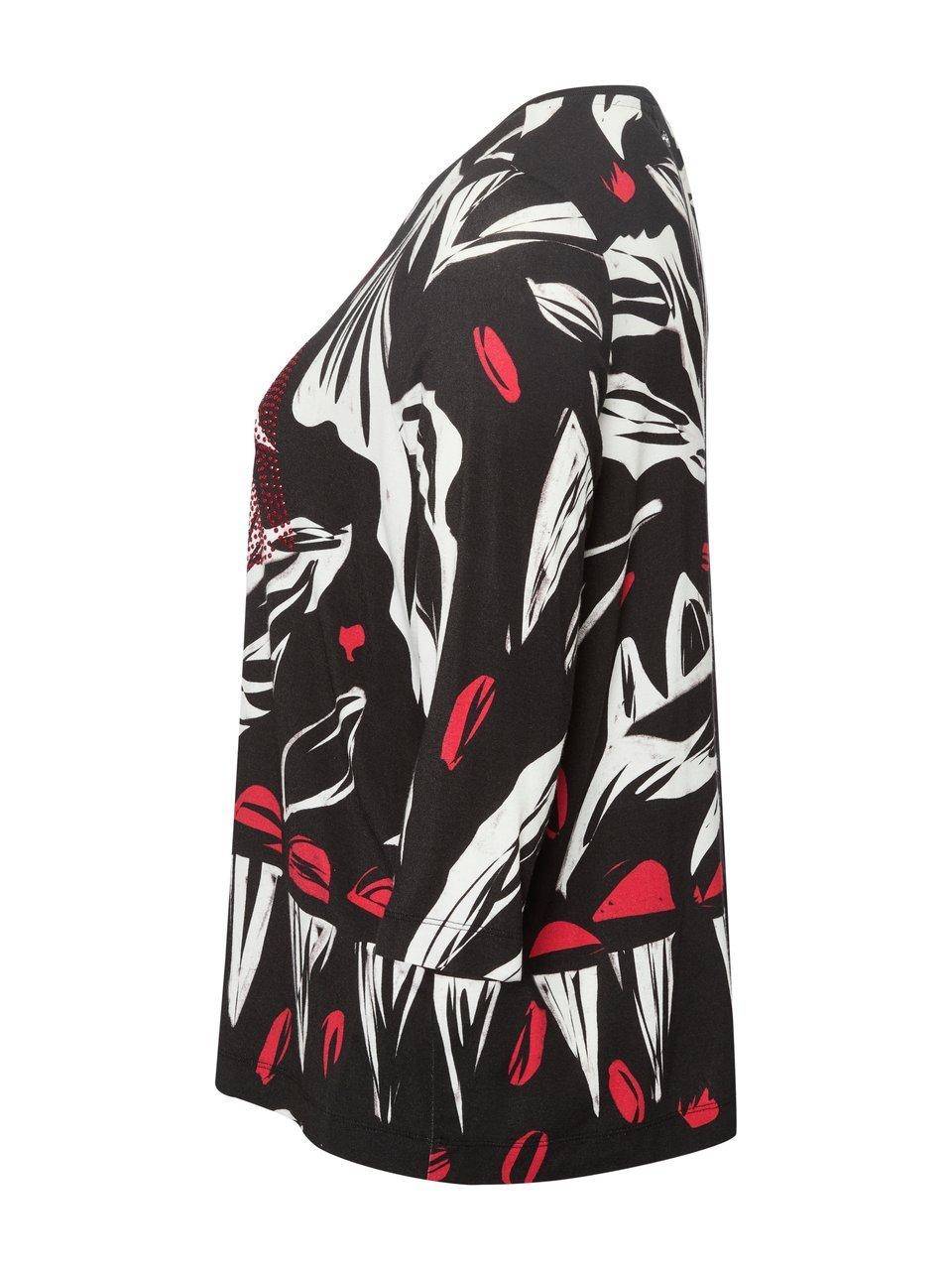 frapp Rundhals-Shirt mit 3/4-Arm Letzter Tag