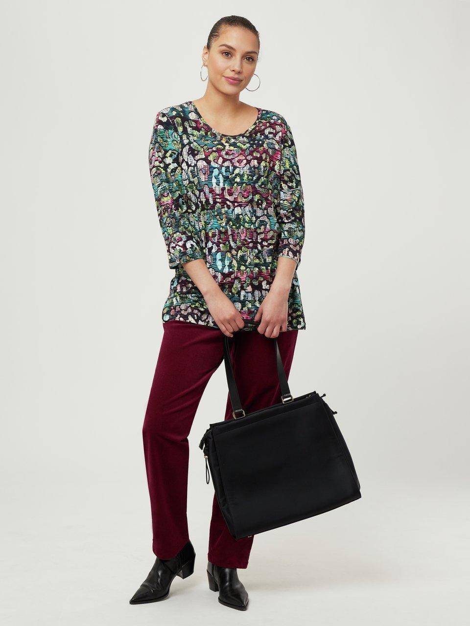 Anna Aura Rundhals-Shirt mit 3/4-Arm Sonderangebot der Fabrik