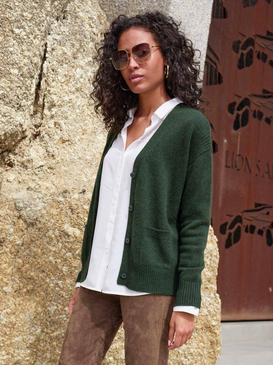 include Strickjacke mit V-Ausschnitt Begrenztes Angebot