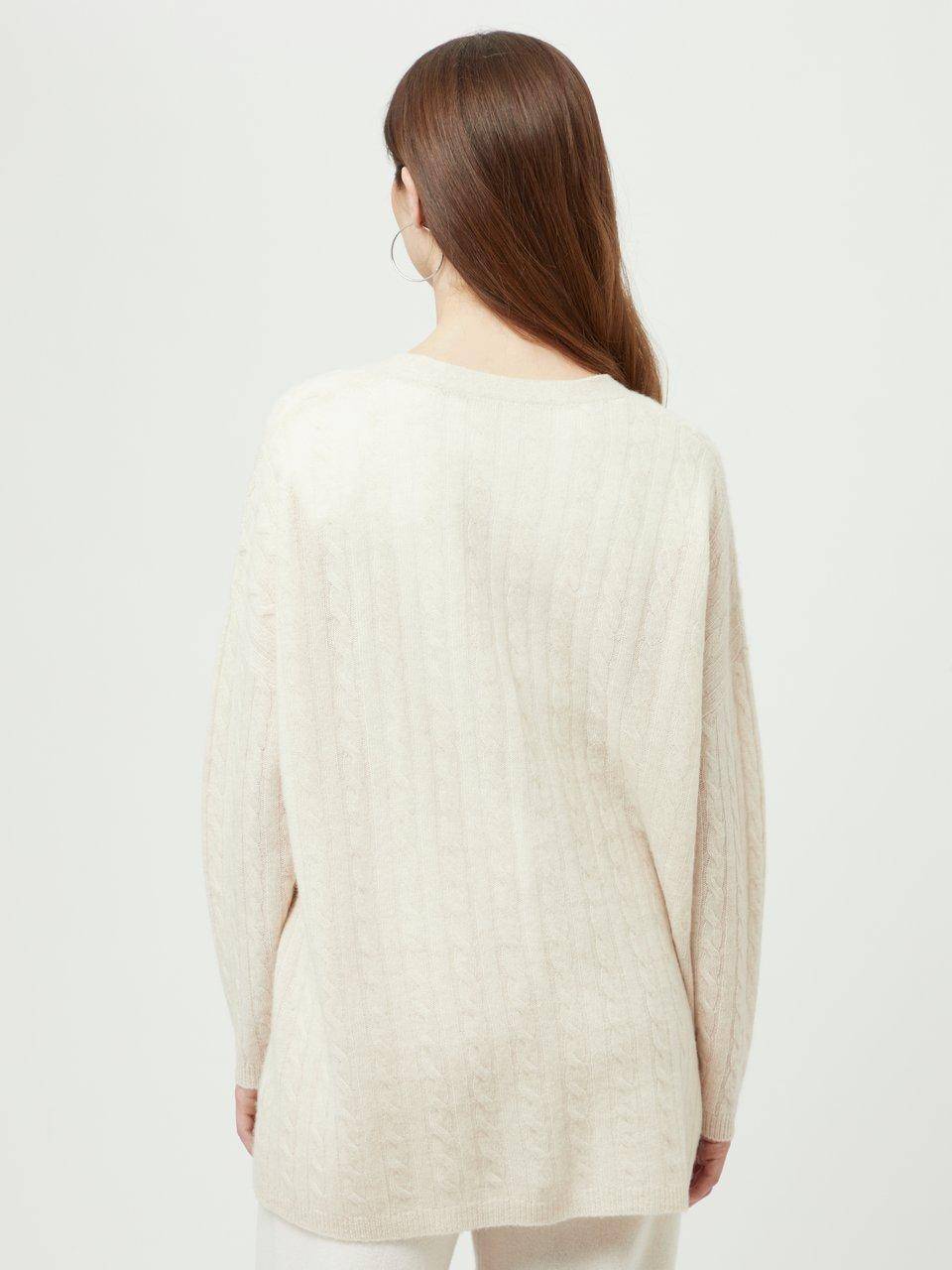 include Long-Strickjacke Neueste Mode