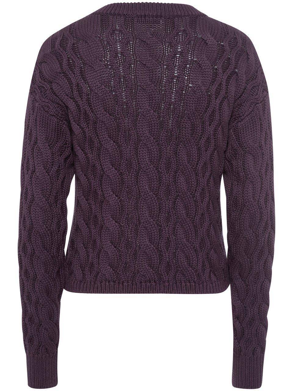 Peter Hahn Strickjacke mit Rundhals-Ausschnitt Zeitlich begrenztes Angebot