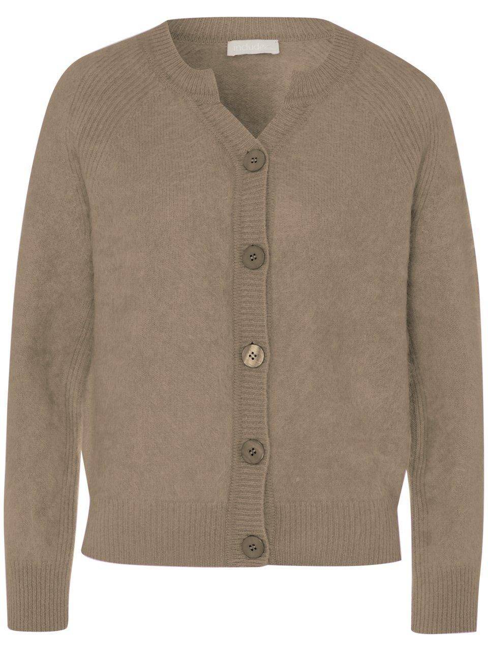 include Strickjacke aus 100% Kaschmir Sonderangebote